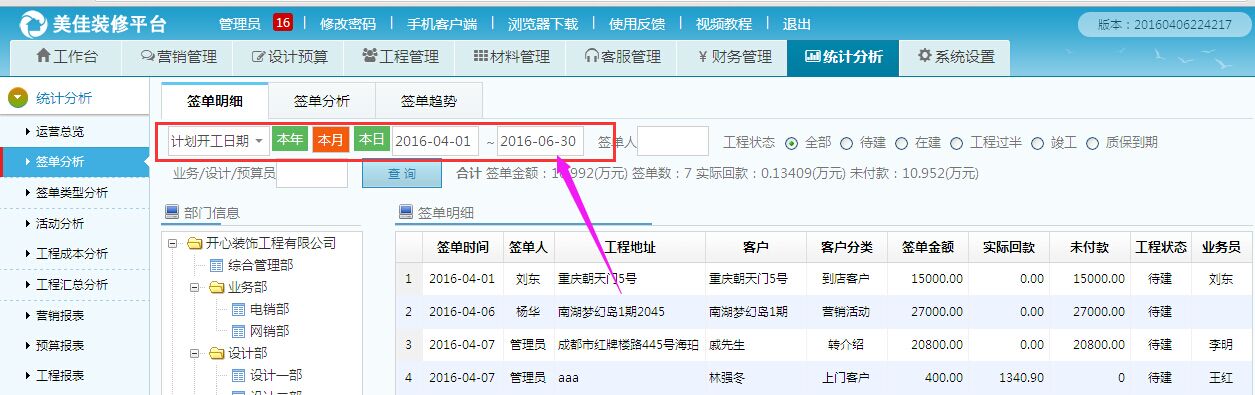 優(yōu)化：簽單分析查詢